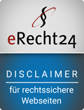 eRecht24, Siegel Disclaimer