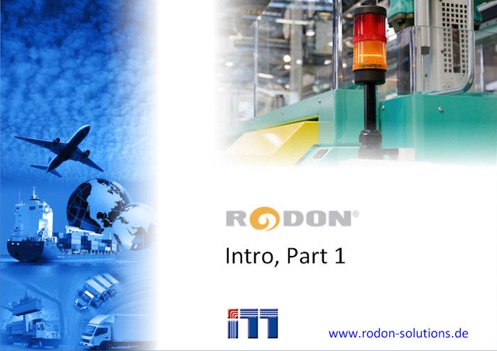 RODON Intro Video 1, title page